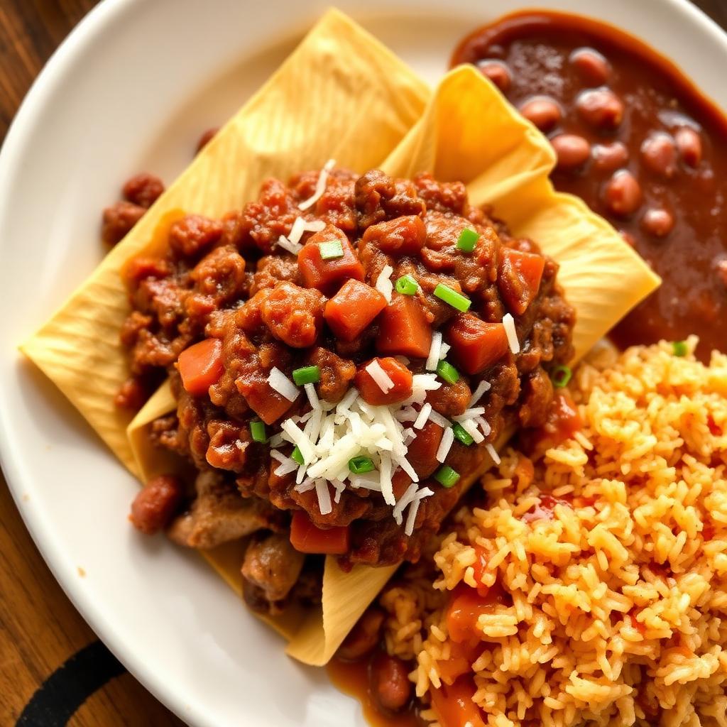 Brisket Tamale Plate